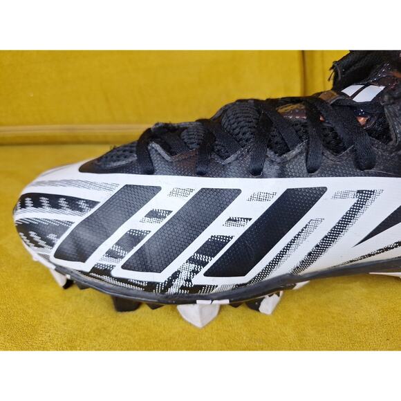 adidas Men\'s Freak Spark 23 Football Cleats Shoe, White/Black (Molded), 11.5 main image 8